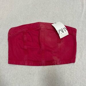 Pink Zara Jean Tube Top
